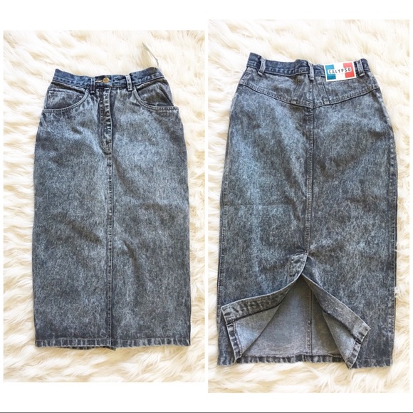 Calypso St. Barth Dresses & Skirts - NWT Calypso midi jean skirt